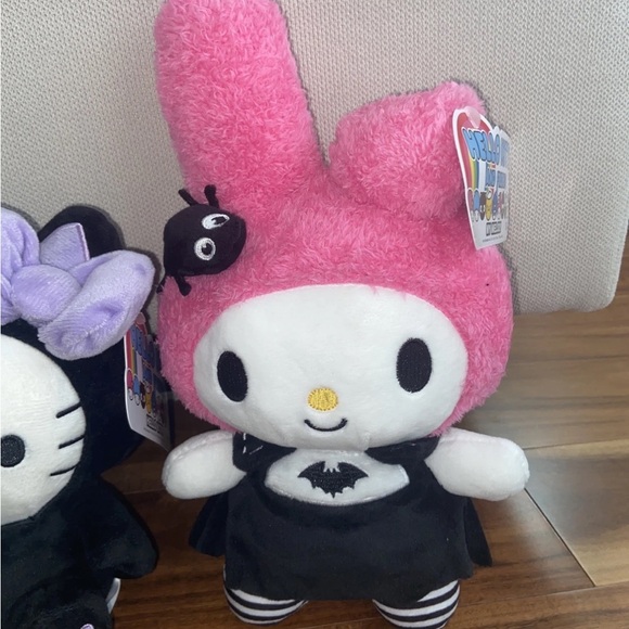 Halloween Hello Kitty & Friends Set of 4 (8 inch) plush My Melody Kuromi Kerropi - Picture 2 of 10
